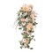 Transpac 31 Inch Multicolor Spring Eucalyptus Daisy Drop Artificial Swag for Home Decor